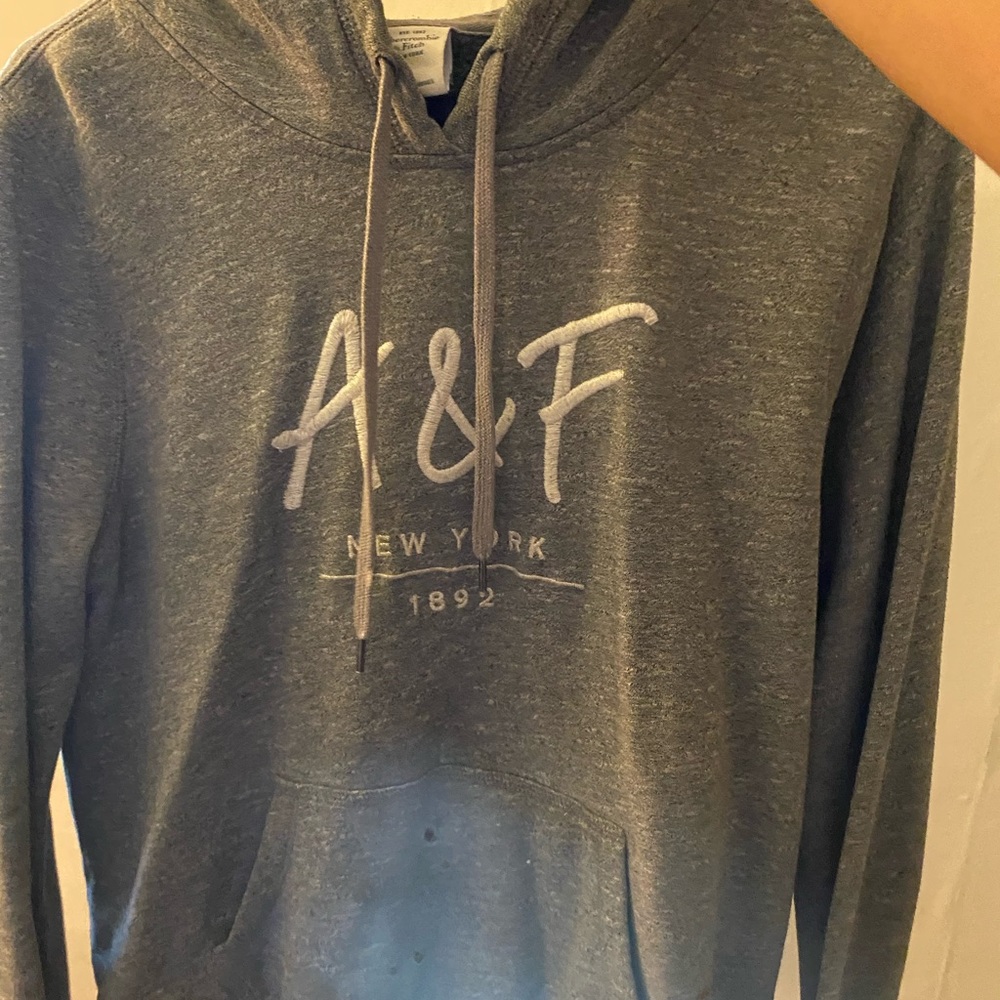 A & F Grey Sweater Size Small